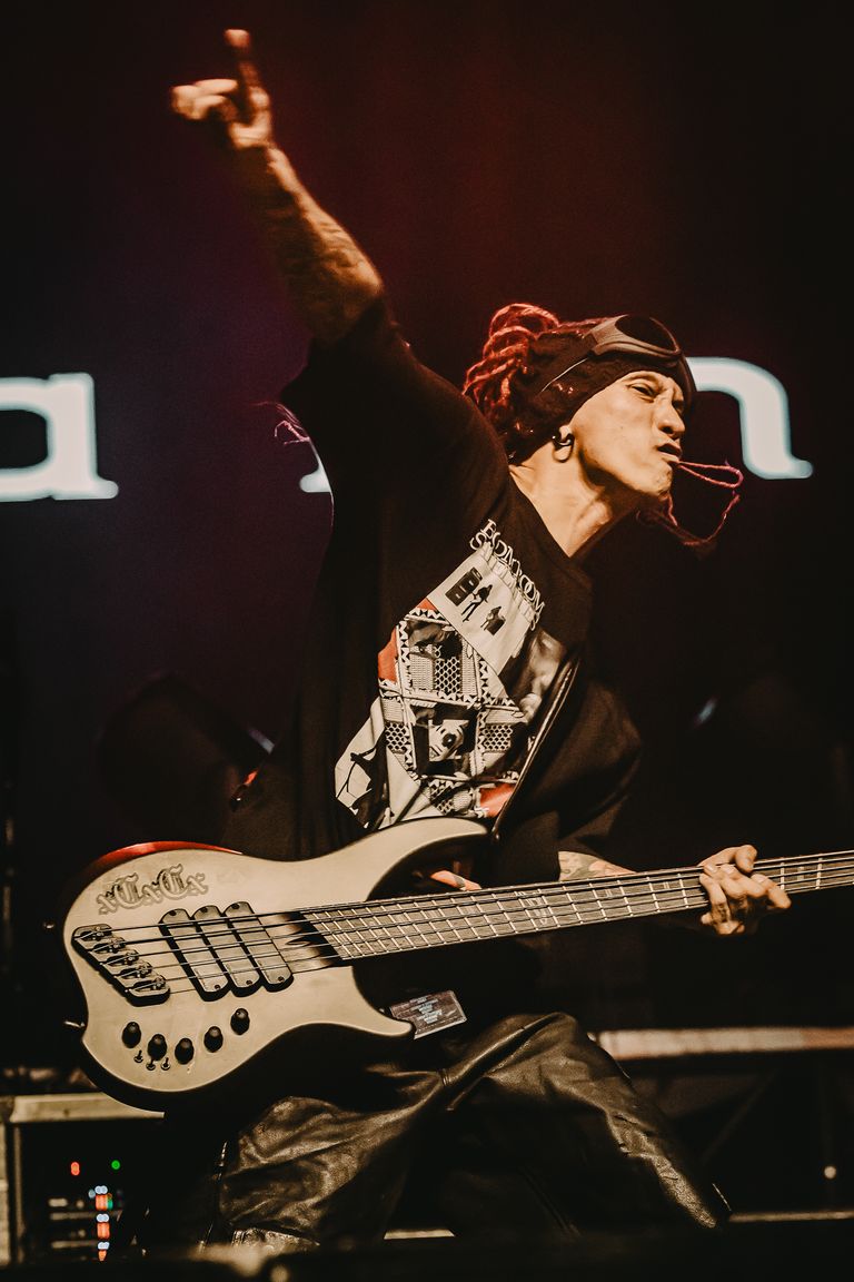 Coldrain performing live in Adelaide at AEC Arena